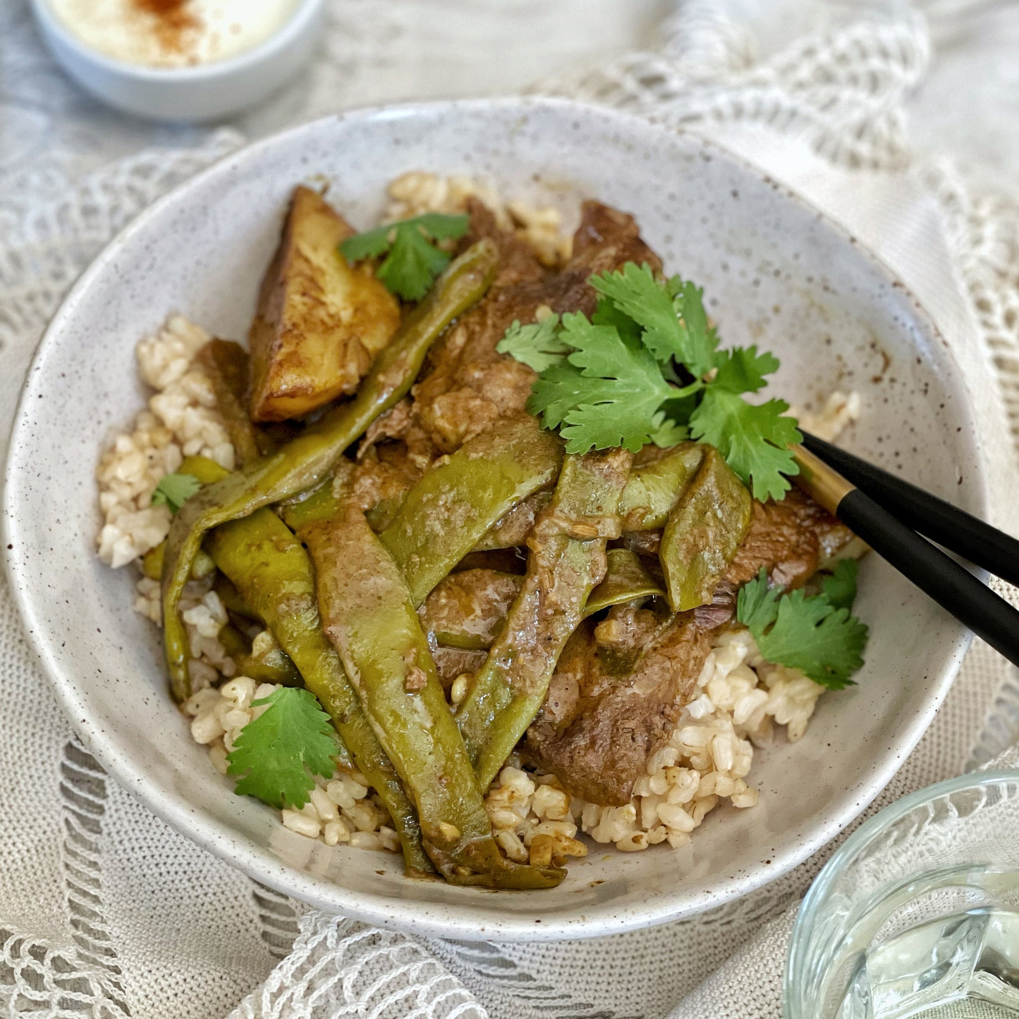 Easy Bean and Beef Curry
