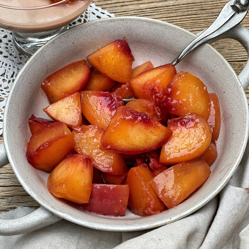 Simple Stewed Peaches