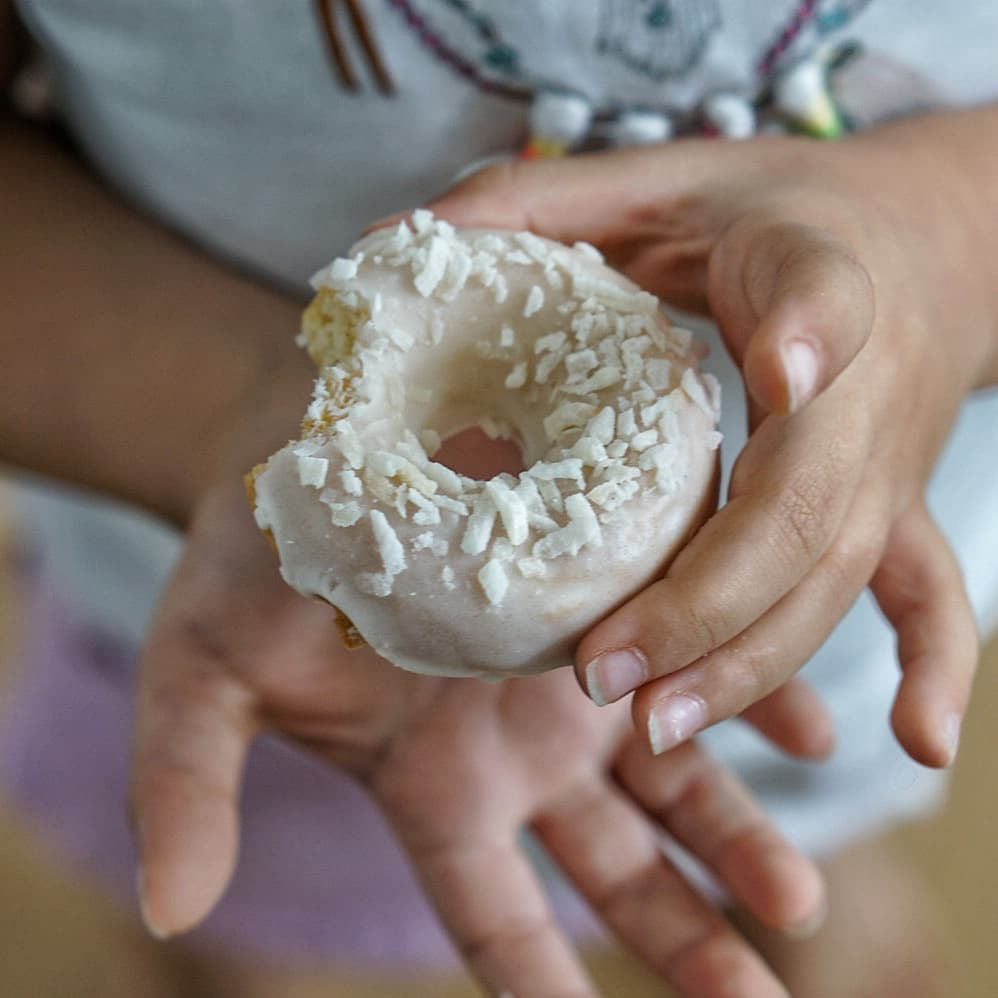 Baked Coconut Doughnuts