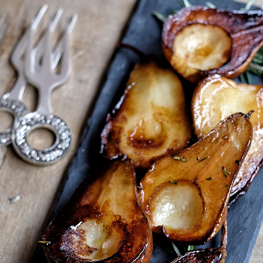 Balsamic Pears