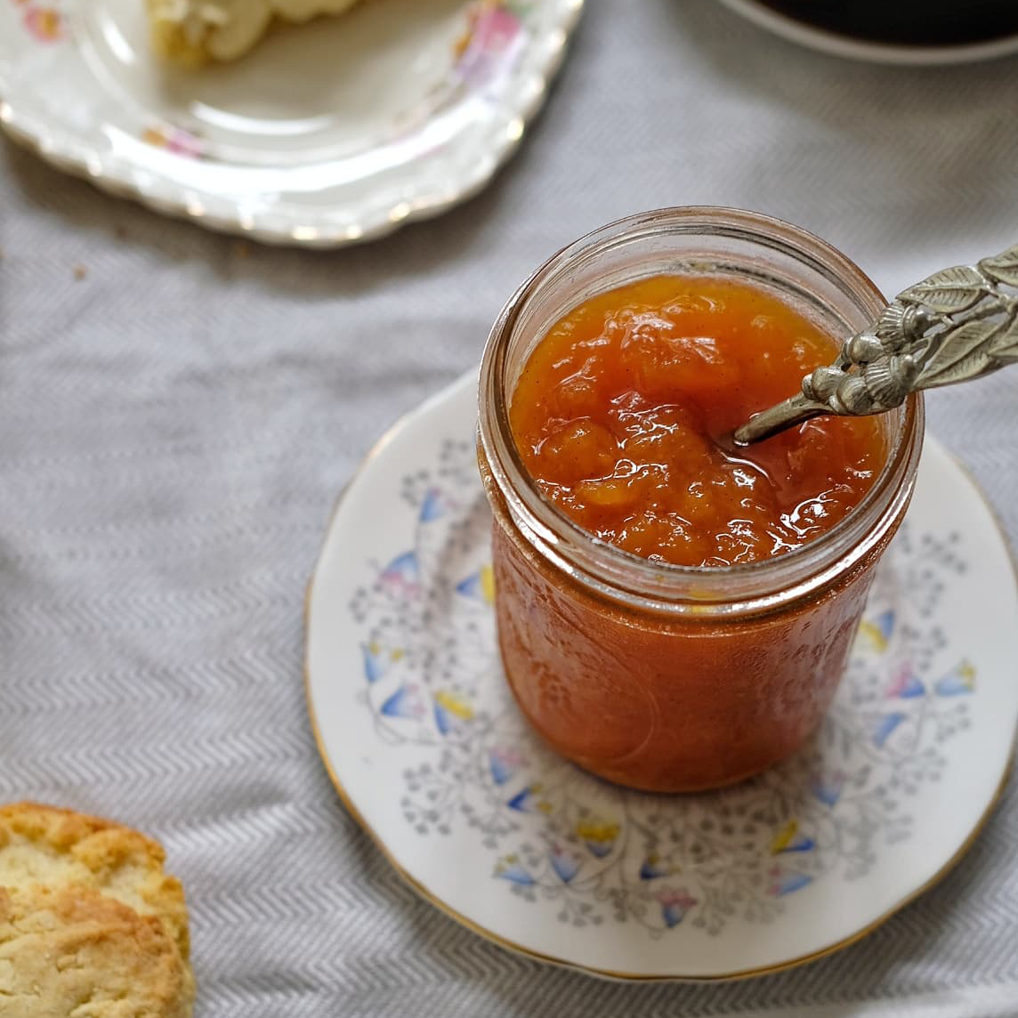 3 Ingredient Peach Jam