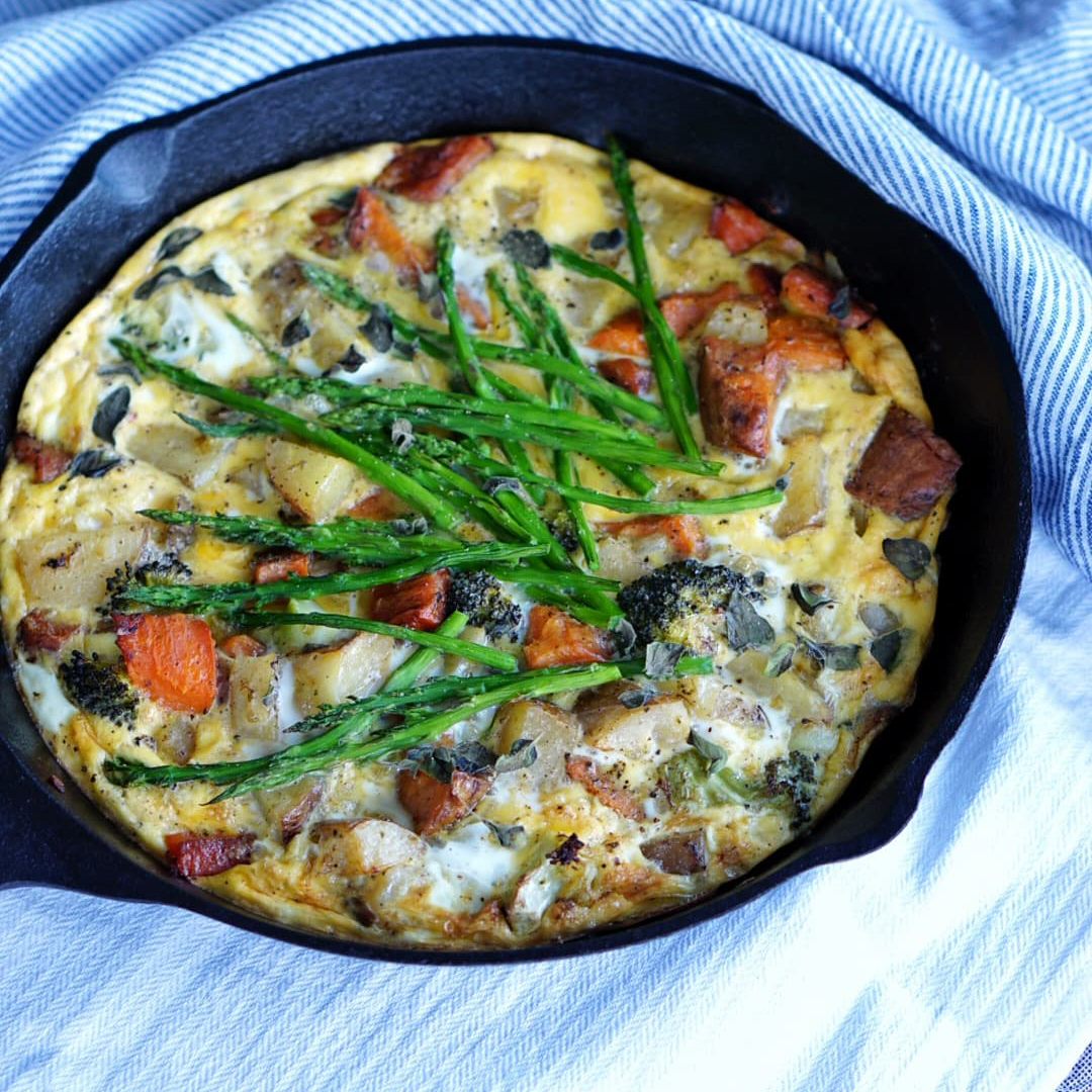 Roast Vegetable Frittata